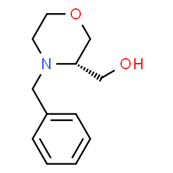 ChemSpider 2D Image | [(3S)-4-Benzyl-3-morpholinyl]methanol | C12H17NO2