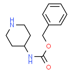 ChemSpider 2D Image | 4-cbz-aminopiperidine | C13H18N2O2