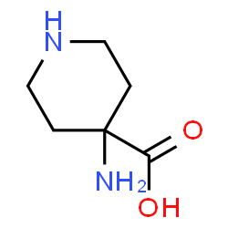 ChemSpider 2D Image | 4-Amino-4-piperidinecarboxylic acid | C6H12N2O2