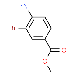 ChemSpider 2D Image | Methyl 4-amino-3-bromobenzoate | C8H8BrNO2