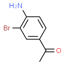 ChemSpider 2D Image | 1-(4-Amino-3-bromophenyl)ethanone | C8H8BrNO