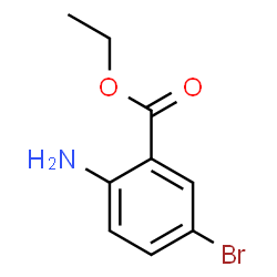 ChemSpider 2D Image | Ethyl 2-amino-5-bromobenzoate | C9H10BrNO2