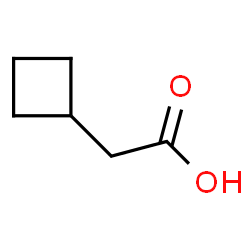 ChemSpider 2D Image | Cyclobutylacetic acid | C6H10O2