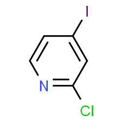 ChemSpider 2D Image | 2-Chloro-4-iodopyridine | C5H3ClIN