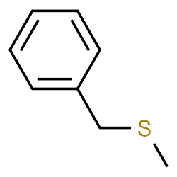 ChemSpider 2D Image | Benzyl Methyl Sulfide | C8H10S