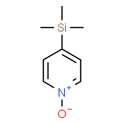ChemSpider 2D Image | 4-(Trimethylsilyl)pyridine 1-oxide | C8H13NOSi