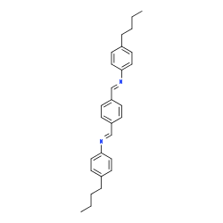 ChemSpider 2D Image | Terephthalylidene Bis(p-butylaniline) | C28H32N2
