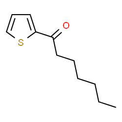 ChemSpider 2D Image | 2-(N-HEPTANOYL)THIOPHENE | C11H16OS