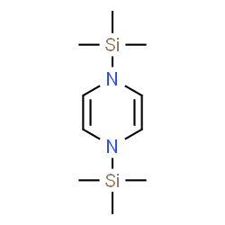 ChemSpider 2D Image | 1,4-Bis(trimethylsilyl)-1,4-dihydropyrazine | C10H22N2Si2