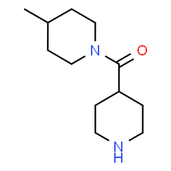 ChemSpider 2D Image | 4-methyl-1-(piperidine-4-carbonyl)piperidine | C12H22N2O