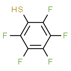 ChemSpider 2D Image | Pentafluorothiophenol | C6HF5S