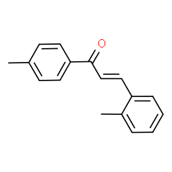 ChemSpider 2D Image | (2E)-3-(2-Methylphenyl)-1-(4-methylphenyl)-2-propen-1-one | C17H16O