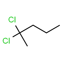 ChemSpider 2D Image | 2,2-Dichloropentane | C5H10Cl2