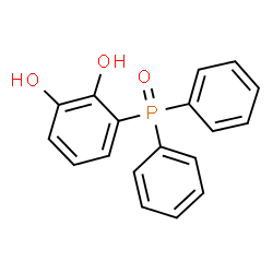 ChemSpider 2D Image | 3-(Diphenylphosphoryl)-1,2-benzenediol | C18H15O3P