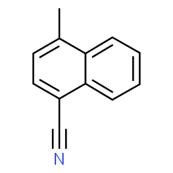 ChemSpider 2D Image | 4-Methyl-1-naphthonitrile | C12H9N