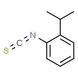 ChemSpider 2D Image | 1-Isopropyl-2-isothiocyanatobenzene | C10H11NS