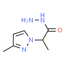 ChemSpider 2D Image | 2-(3-methylpyrazol-1-yl)propanehydrazide | C7H12N4O