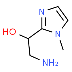 ChemSpider 2D Image | 2-Amino-1-(1-methyl-1H-imidazol-2-yl)ethanol | C6H11N3O