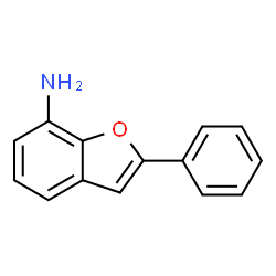 ChemSpider 2D Image | 7-Amino-2-phenylbenzofuran | C14H11NO