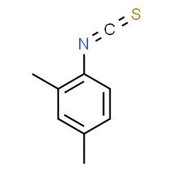 ChemSpider 2D Image | 2,4-Dimethylphenylisothiocyanate | C9H9NS