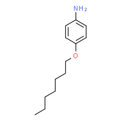 ChemSpider 2D Image | 4-Heptyloxyaniline | C13H21NO