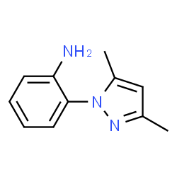 ChemSpider 2D Image | 2-(3,5-dimethylpyrazol-1-yl)aniline | C11H13N3