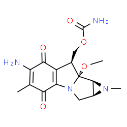 ChemSpider 2D Image | porfiromycin | C16H20N4O5
