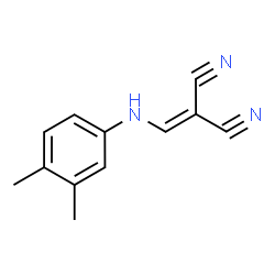 ChemSpider 2D Image | {[(3,4-Dimethylphenyl)amino]methylene}malononitrile | C12H11N3