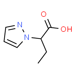 ChemSpider 2D Image | 2-(pyrazol-1-yl)butanoic acid | C7H10N2O2