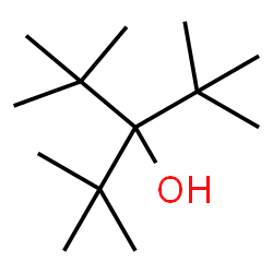 ChemSpider 2D Image | 2,2,4,4-Tetramethyl-3-t-butyl-pentane-3-ol | C13H28O