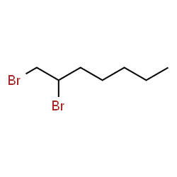 ChemSpider 2D Image | 1,2-Dibromoheptane | C7H14Br2