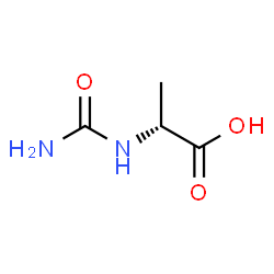 ChemSpider 2D Image | N-Carbamoyl-Alanine | C4H8N2O3