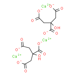ChemSpider 2D Image | Calcium citrate | C12H10Ca3O14