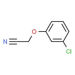 ChemSpider 2D Image | 3-CHLOROPHENOXYACETONITRILE | C8H6ClNO