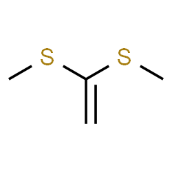 ChemSpider 2D Image | 1,1-Bis(methylthio)ethylene | C4H8S2