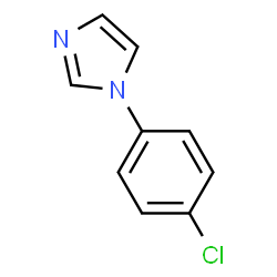 ChemSpider 2D Image | 1-(4-Chlorophenyl)imidazole | C9H7ClN2