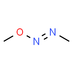 ChemSpider 2D Image | (E)-1-Methoxy-2-methyldiazene | C2H6N2O