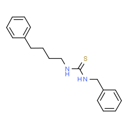 ChemSpider 2D Image | 1-Benzyl-3-(4-phenylbutyl)thiourea | C18H22N2S