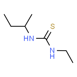 ChemSpider 2D Image | 1-sec-Butyl-3-ethylthiourea | C7H16N2S