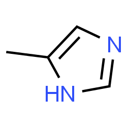 ChemSpider 2D Image | 5-Methylimidazole | C4H6N2