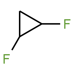 ChemSpider 2D Image | 1,2-Difluorocyclopropane | C3H4F2