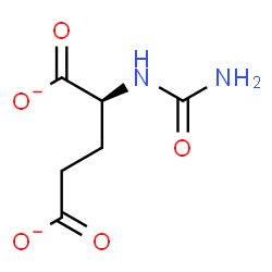 ChemSpider 2D Image | N-Carbamyl-L-glutamate | C6H8N2O5