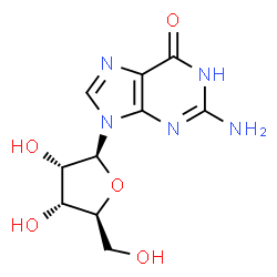 ChemSpider 2D Image | L-Guanosine | C10H13N5O5