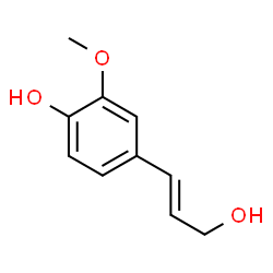 ChemSpider 2D Image | Coniferol | C10H12O3