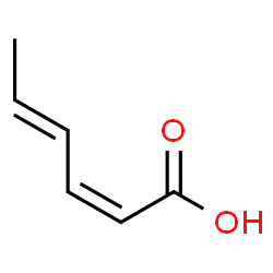 ChemSpider 2D Image | (2-Butenylidene)acetic acid | C6H8O2
