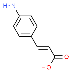 ChemSpider 2D Image | 4-amino-cinnamic acid | C9H9NO2