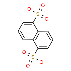 ChemSpider 2D Image | naphthalene-1,5-disulfonate dianion | C10H6O6S2