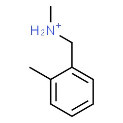 ChemSpider 2D Image | N-Methyl(2-methylphenyl)methanaminium | C9H14N