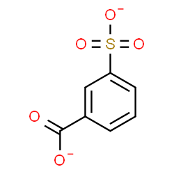 ChemSpider 2D Image | 3-Sulfonatobenzoate | C7H4O5S