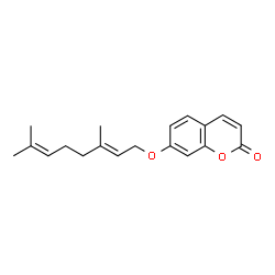 ChemSpider 2D Image | Auraptene | C19H22O3